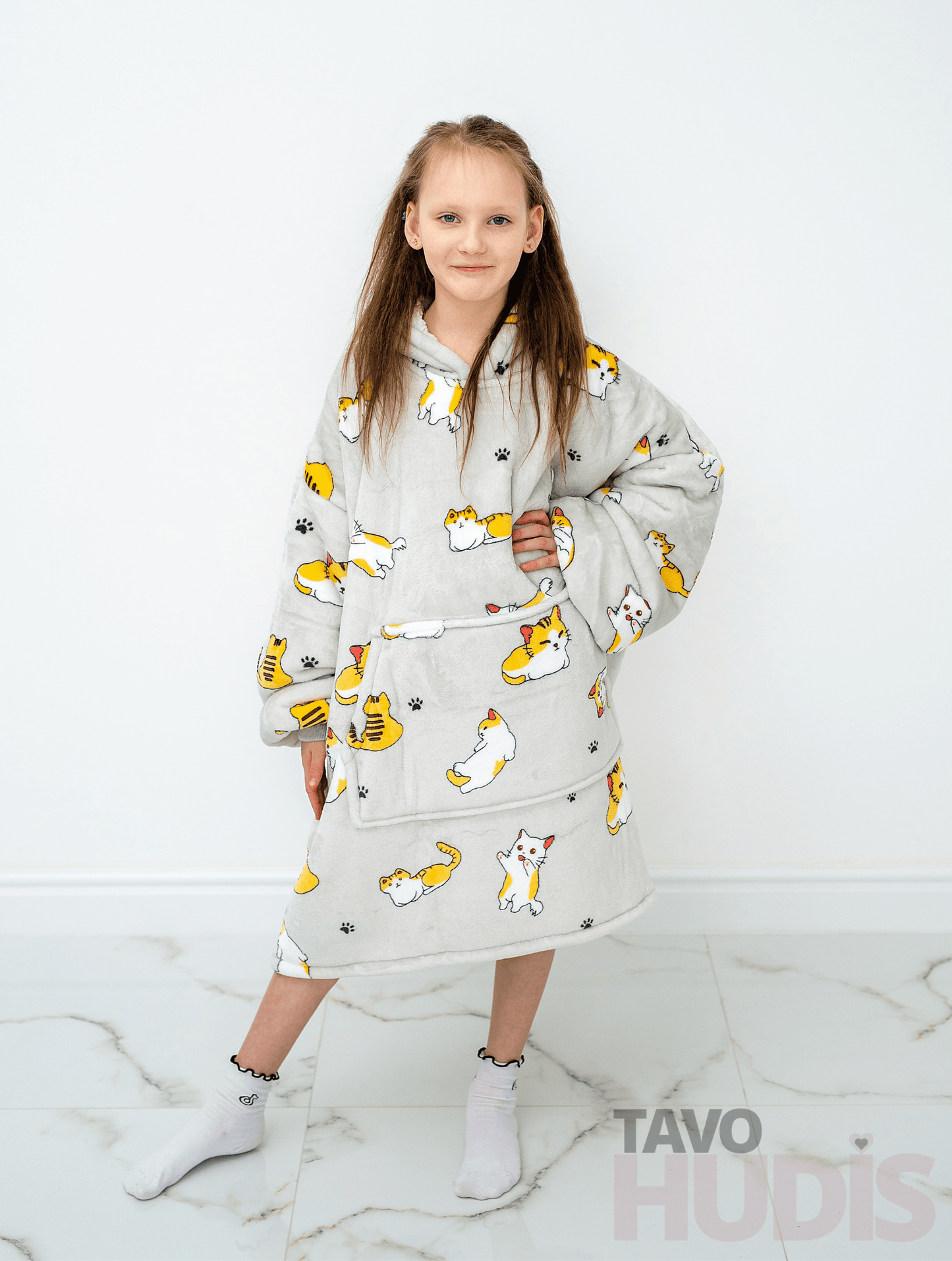 Kaķēni hudijs bērniem