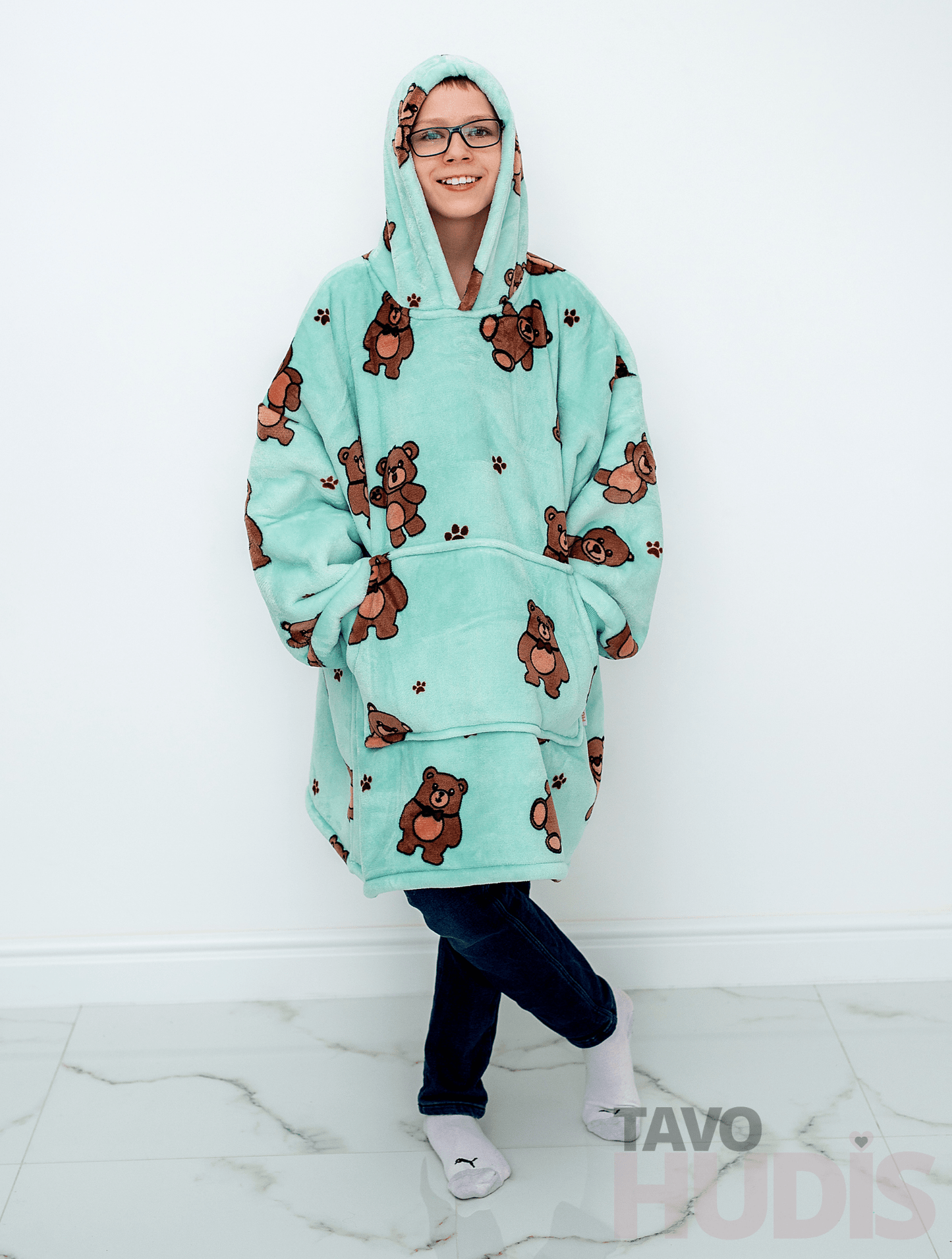 Rotaļu lācīšu hudijs bērniem