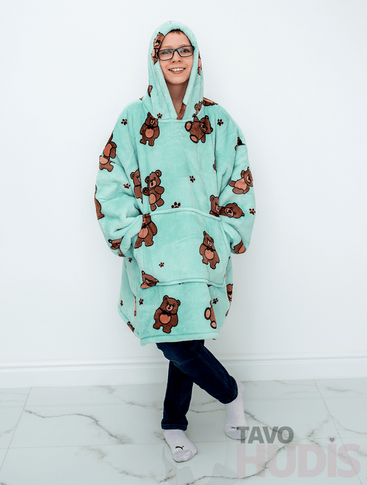 Rotaļu lācīšu hudijs bērniem