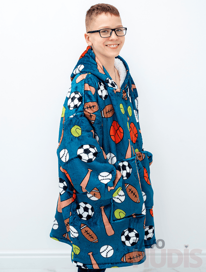 Spēlētājiem hudijs bērniem