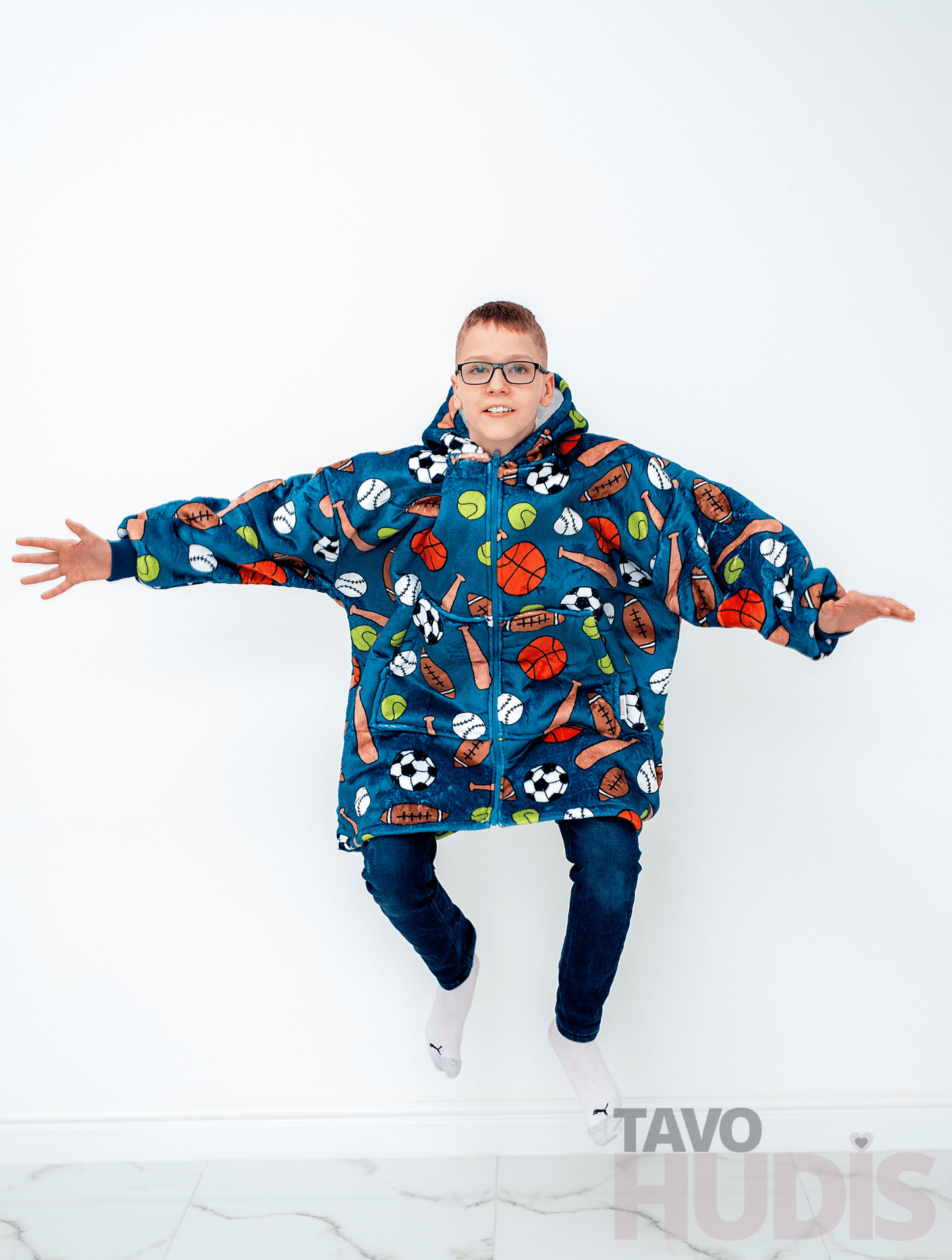 Spēlētājiem hudijs bērniem