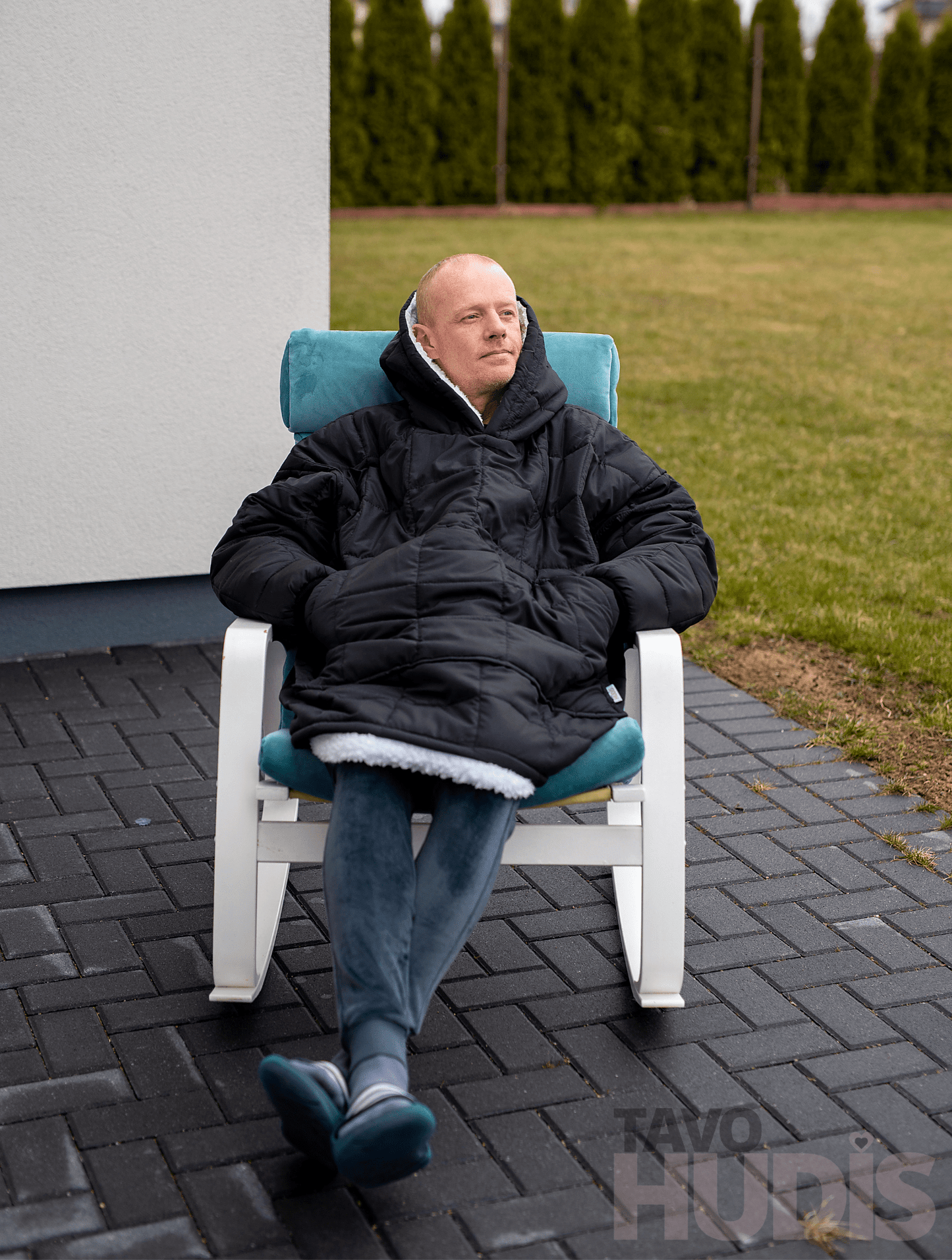 Ūdensizturīgs āra hudijs