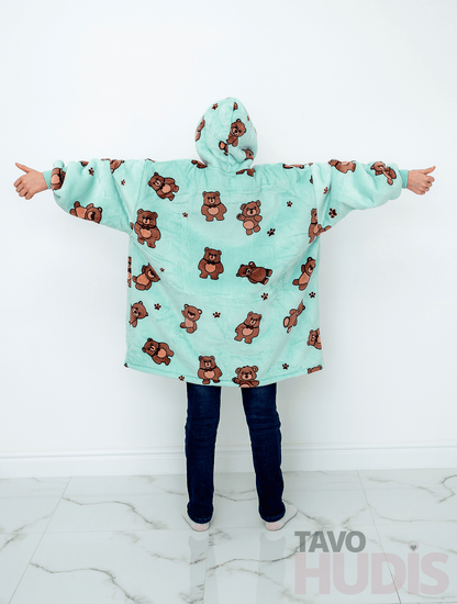 Rotaļu lācīšu hudijs bērniem