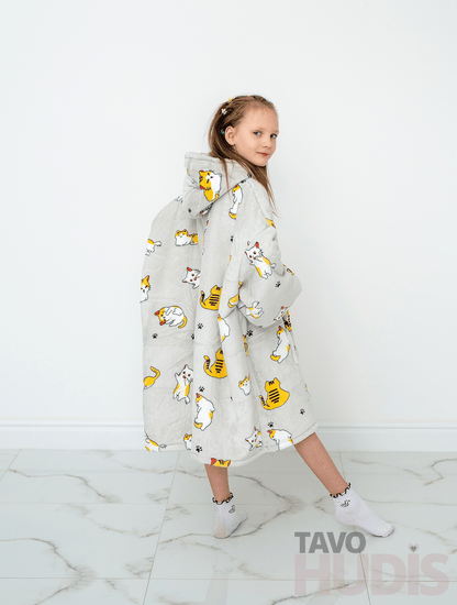 Kaķēni hudijs bērniem