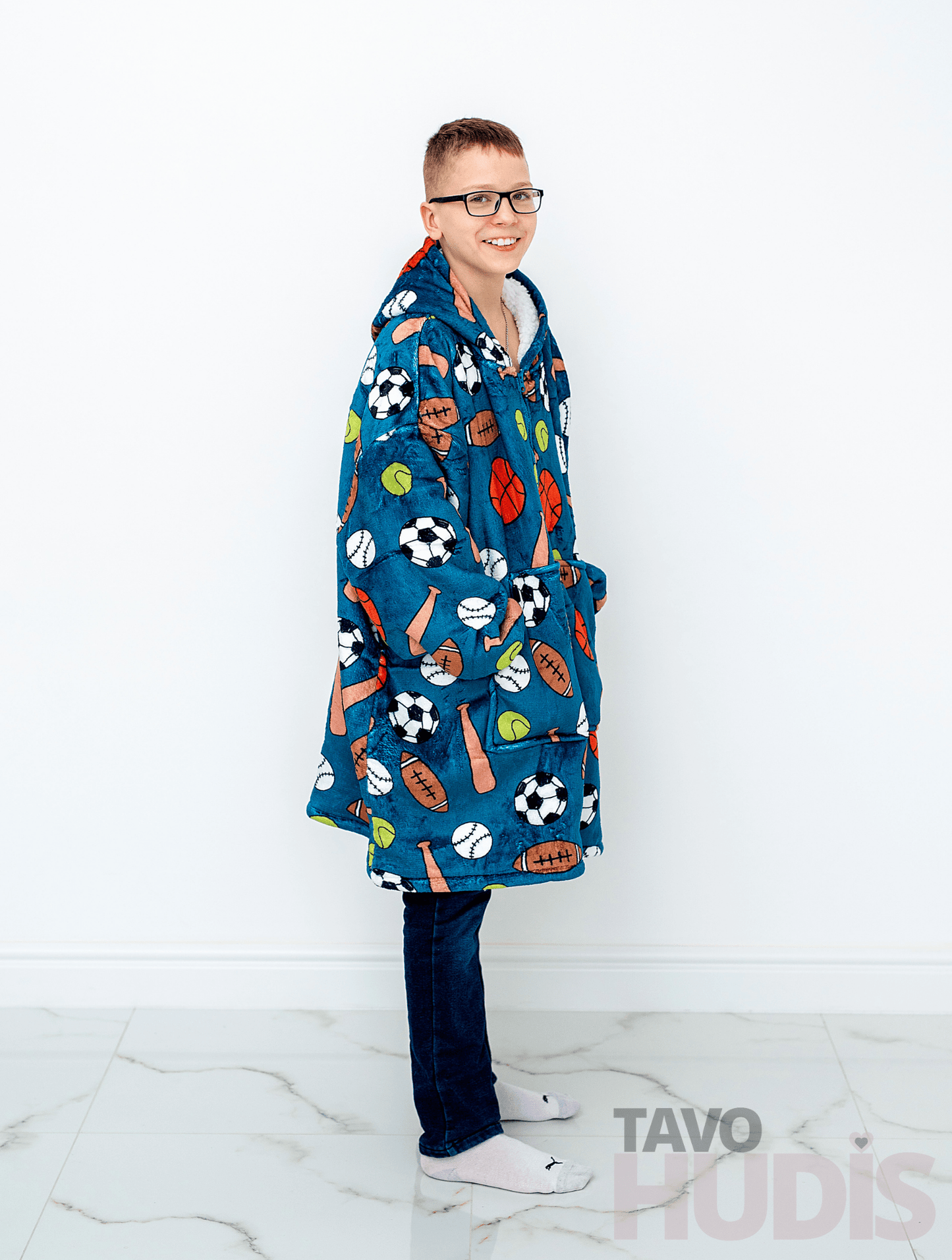 Spēlētājiem hudijs bērniem