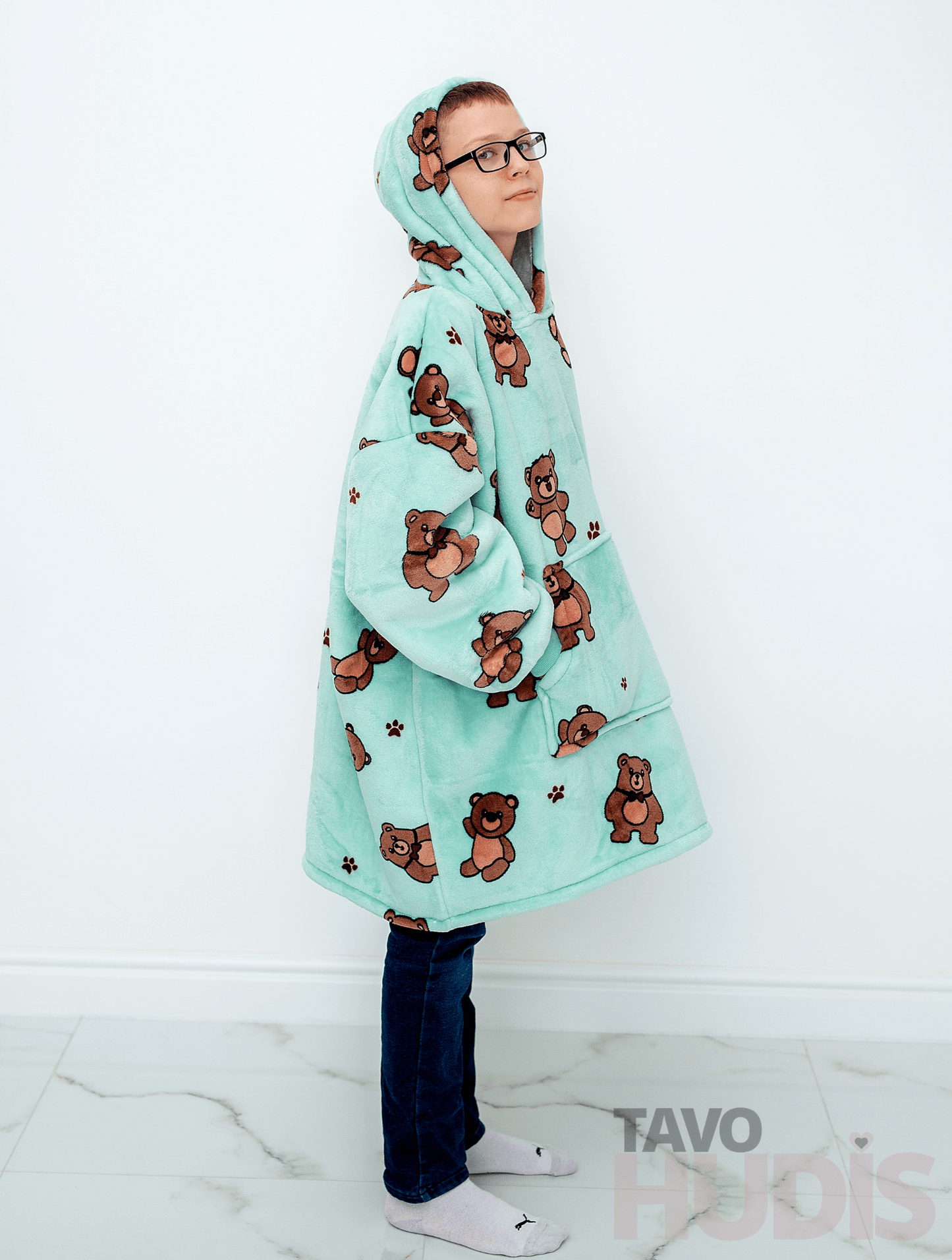 Rotaļu lācīšu hudijs bērniem