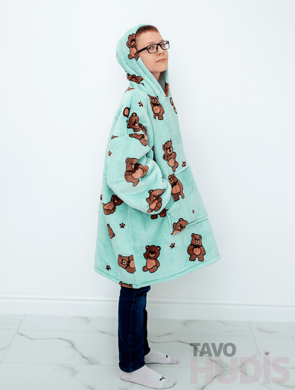 Rotaļu lācīšu hudijs bērniem