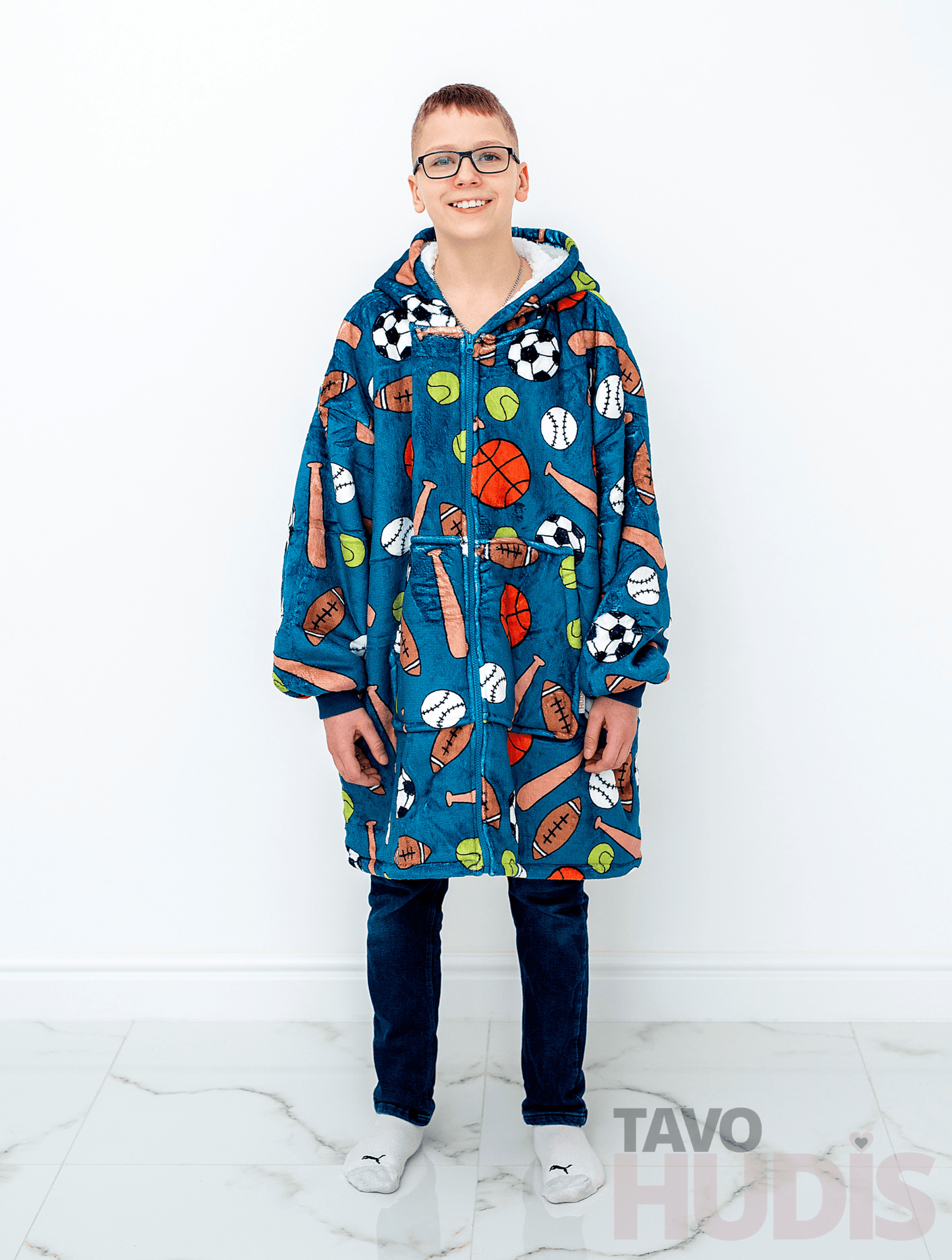 Spēlētājiem hudijs bērniem